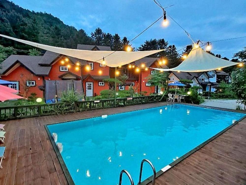 Eoullim Pension Starlight Yard Pyeongchang Ngoại thất bức ảnh